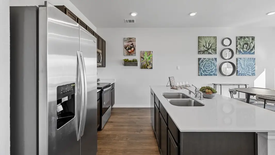 Furnished interior view inside a new home in Cartwright Mays, Crandall (Image 4).