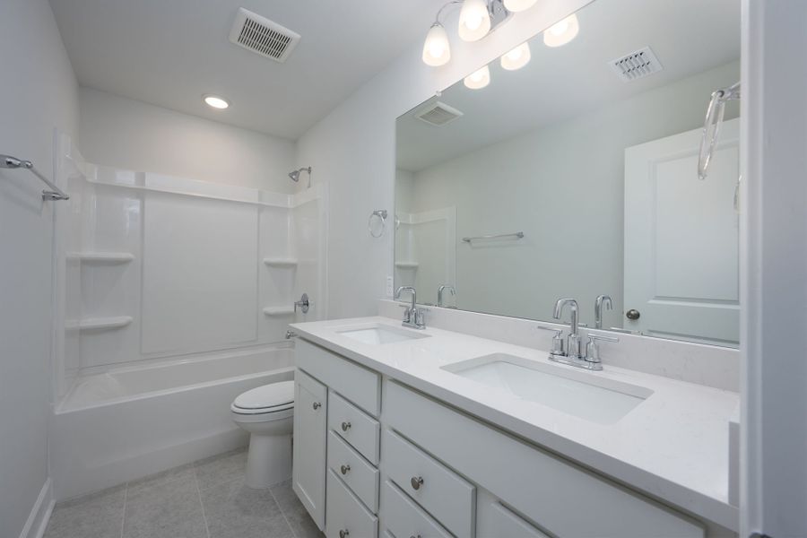 Secondary bath. Secondary bath.