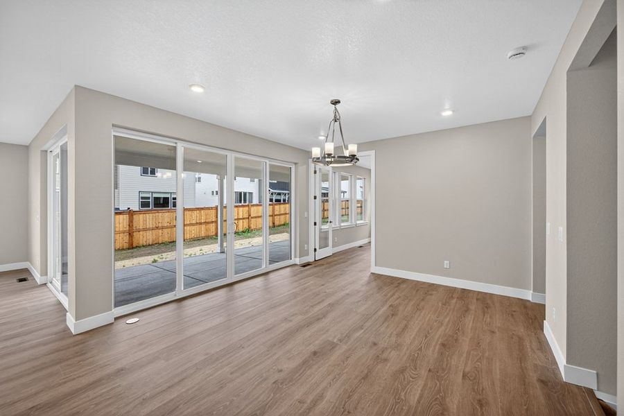 Spacious, unfurnished interior of a new home in Trailstone, Arvada (Image 20).