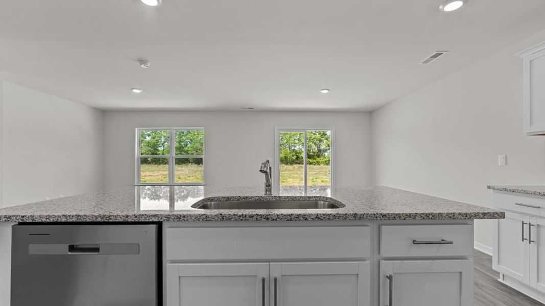 Furnished interior view inside a new home in Aspen Place, Thomasville (Image 9).