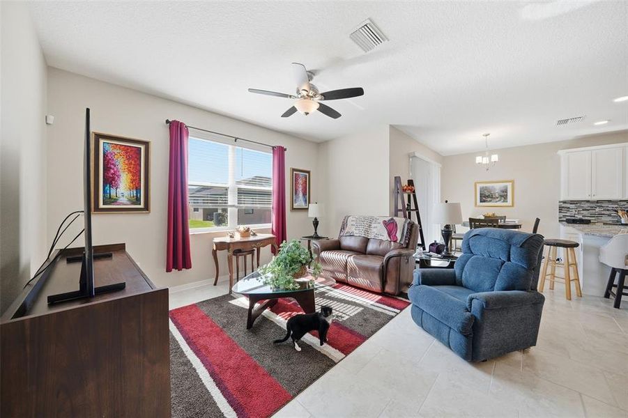Furnished interior view inside a new home in Avalon West, Spring Hill (Image 9). Furnished interior view inside a new home in Avalon West, Spring Hill (Image 9).