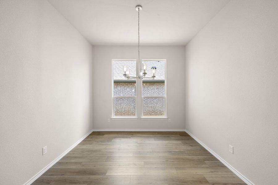 Spacious, unfurnished interior of a new home in El Dorado, Granbury (Image 16). Spacious, unfurnished interior of a new home in El Dorado, Granbury (Image 16).