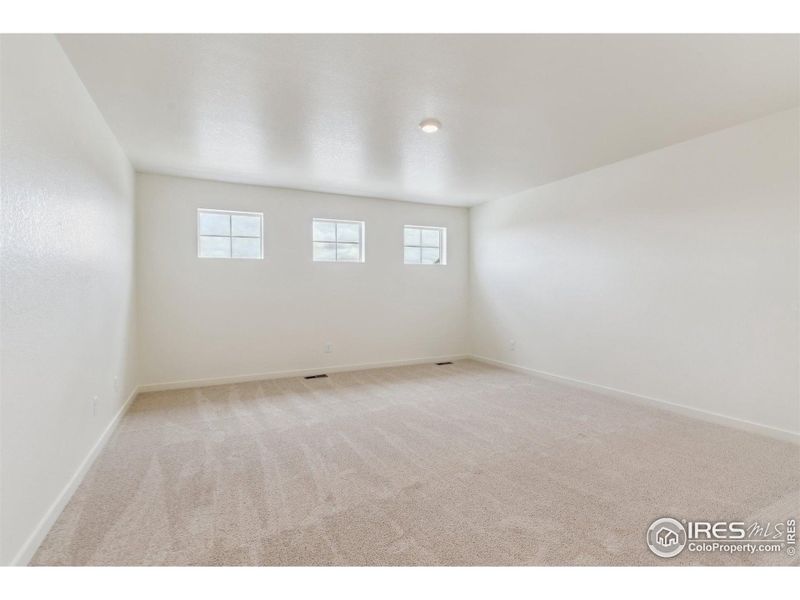Spacious, unfurnished interior of a new home in Ridge at Johnstown, Johnstown (Image 17). Spacious, unfurnished interior of a new home in Ridge at Johnstown, Johnstown (Image 17).