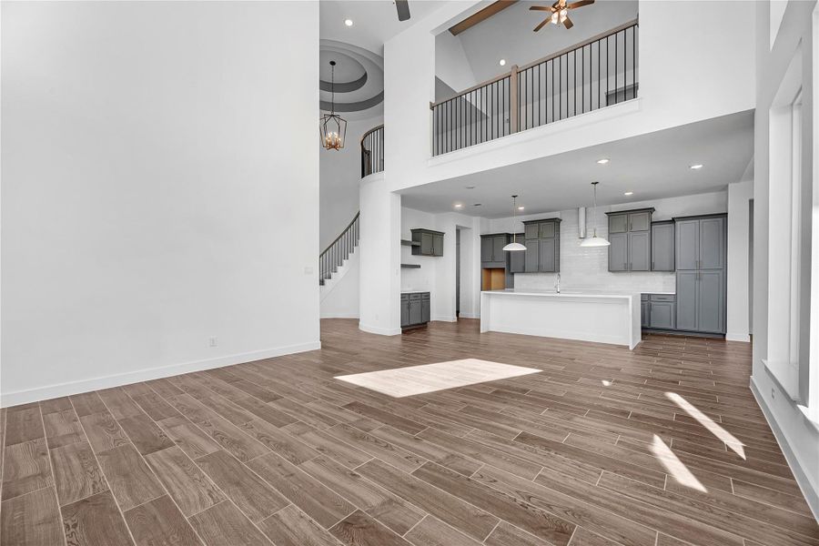 Spacious, unfurnished interior of a new home in Austin Point, Richmond (Image 11).