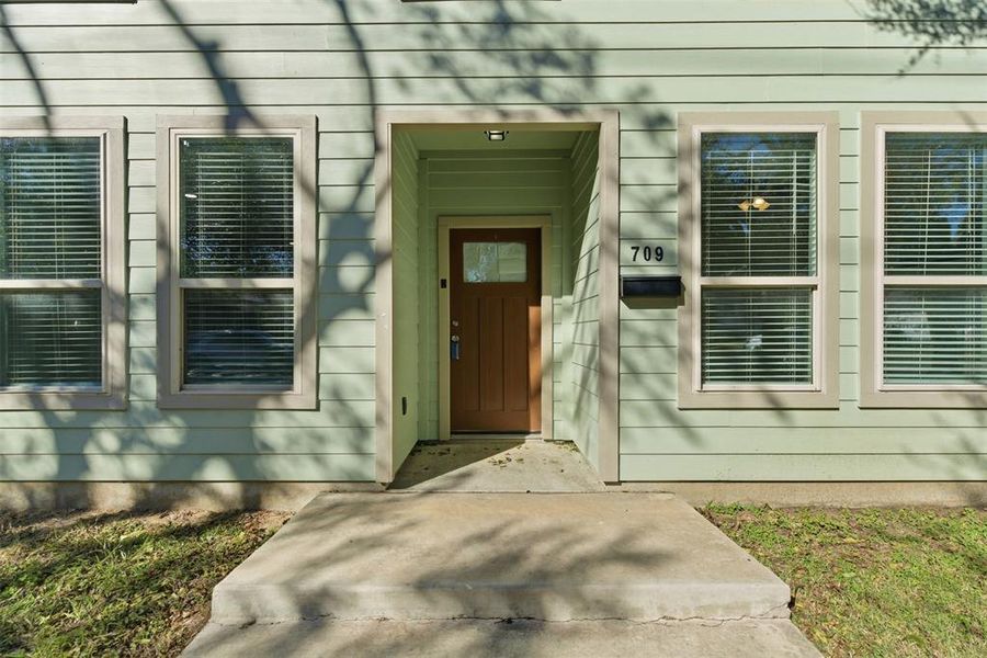 View of exterior entry View of exterior entry