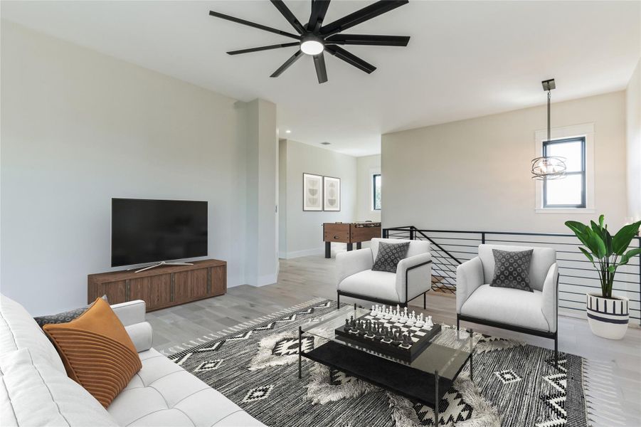 Furnished interior view inside a new home in , Horseshoe Bay (Image 8). Furnished interior view inside a new home in , Horseshoe Bay (Image 8).