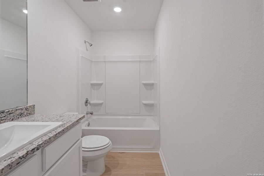 Furnished interior view inside a new home in Luckey Ranch, San Antonio (Image 4).