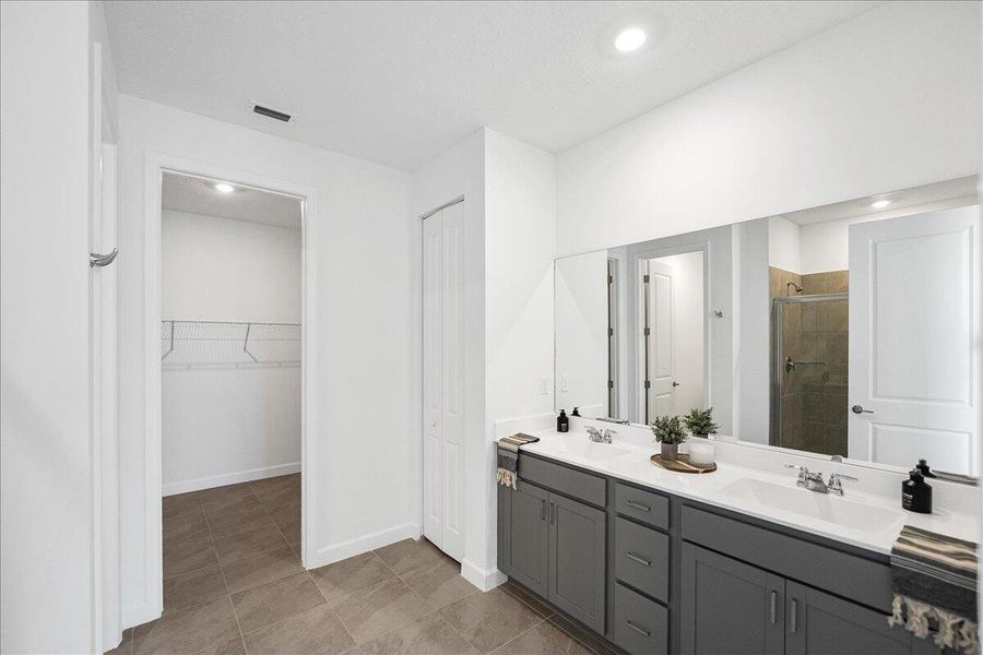 Furnished interior view inside a new home in Seagrove: The Indies, Fort Pierce (Image 9).