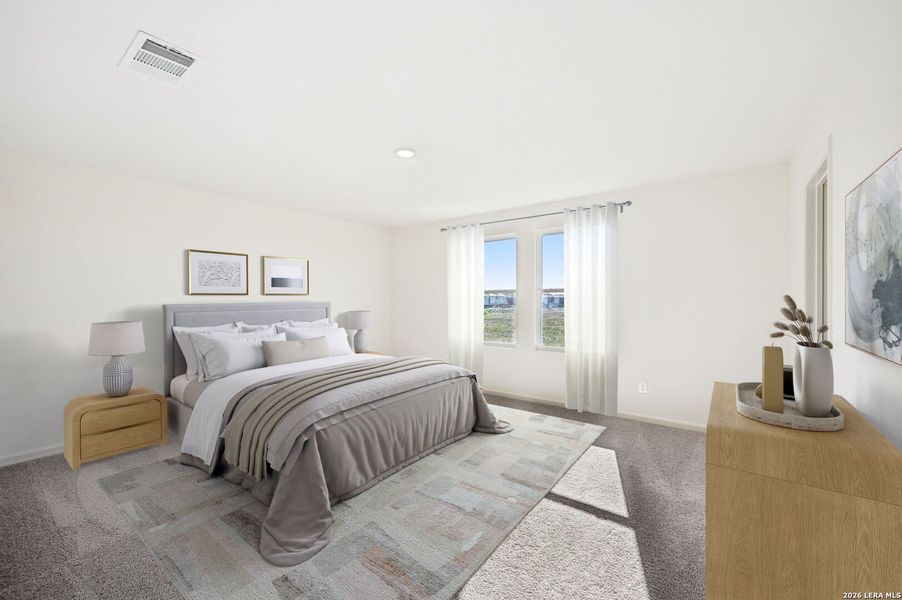 Furnished interior view inside a new home in Roosevelt Heights, San Antonio (Image 13).