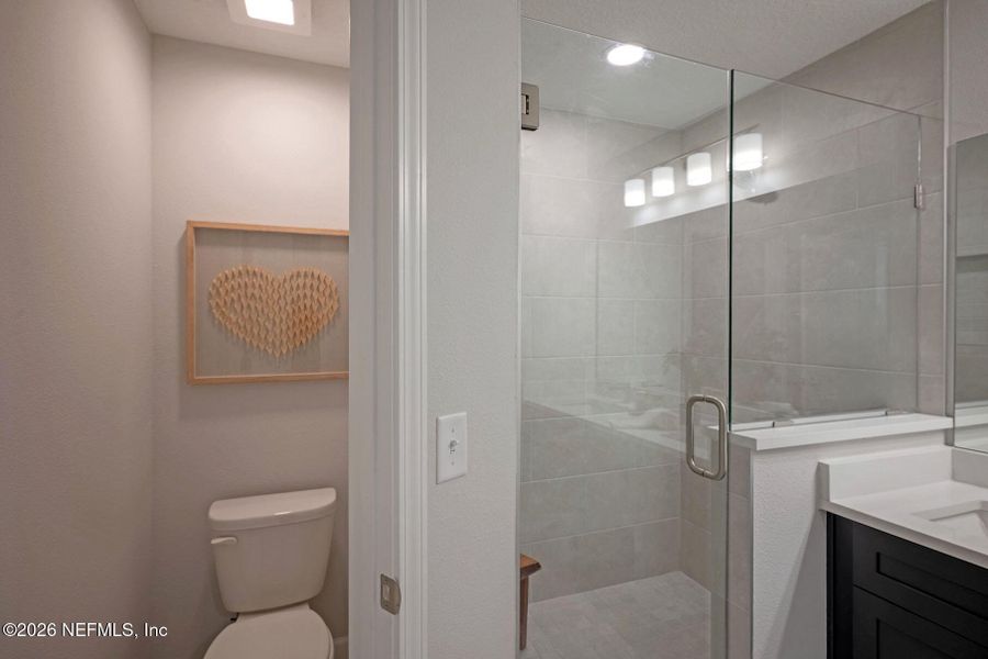 Furnished interior view inside a new home in , Jacksonville (Image 33).