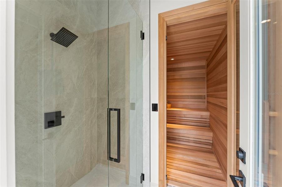 Sauna & Interior Shower