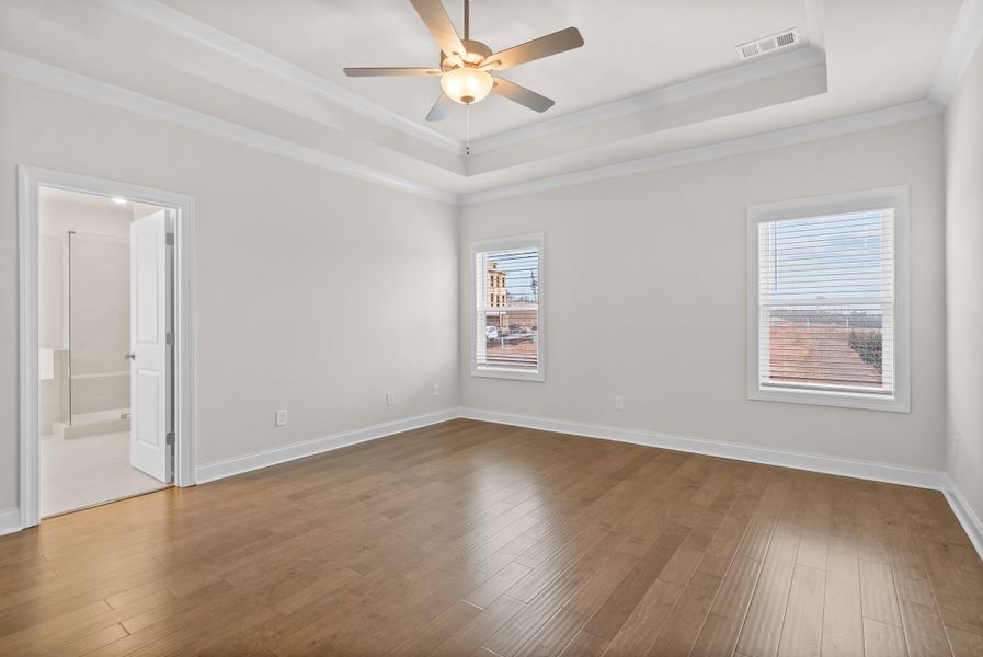 Representative unfurnished interior of a home built from the The Cantrell by The Providence Group in Aberdeen, Hoschton (Image 27).