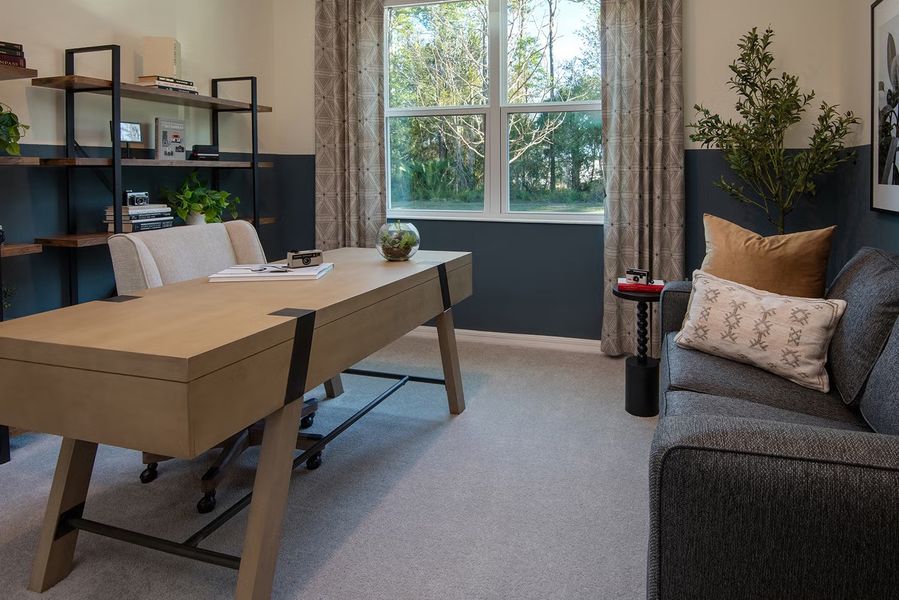 Representative furnished interior of a home built from the Imagine by Park Square Residential in Tarpon Bay, Haines City (Image 10).