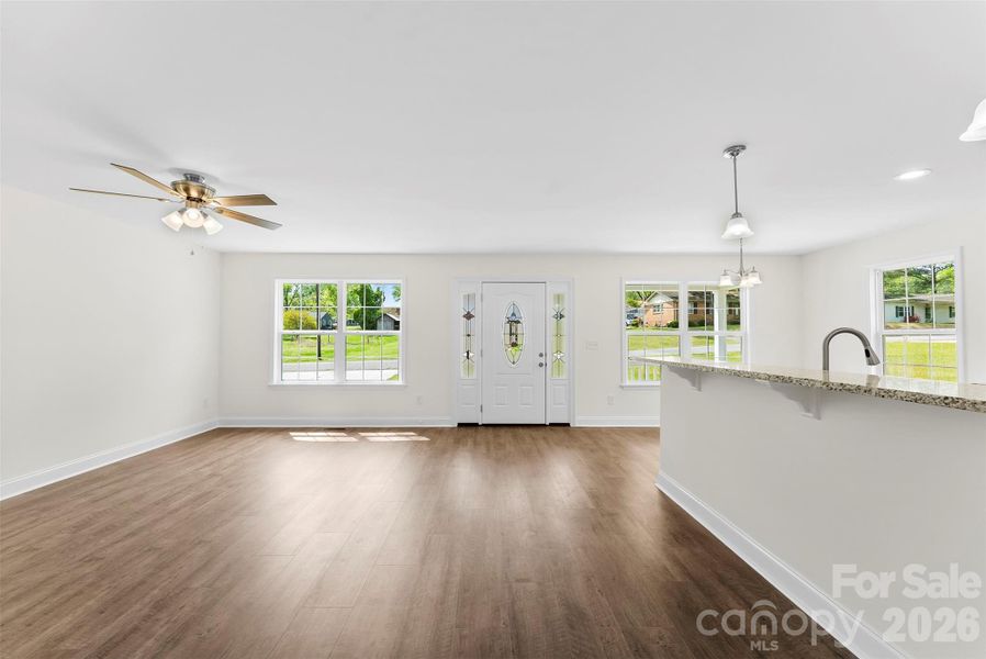 Spacious, unfurnished interior of a new home in , Bessemer City (Image 12).