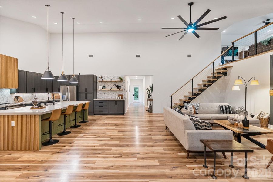 Furnished interior view inside a new home in , York (Image 42).