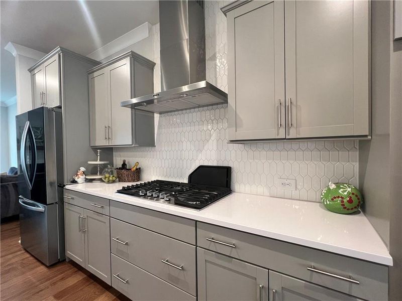 Furnished interior view inside a new home in , Buford (Image 11).
