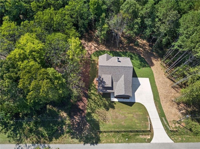 Front exterior of a new home in , Silver Creek, GA, highlighting curb appeal (Image 28). Front exterior of a new home in , Silver Creek, GA, highlighting curb appeal (Image 28).