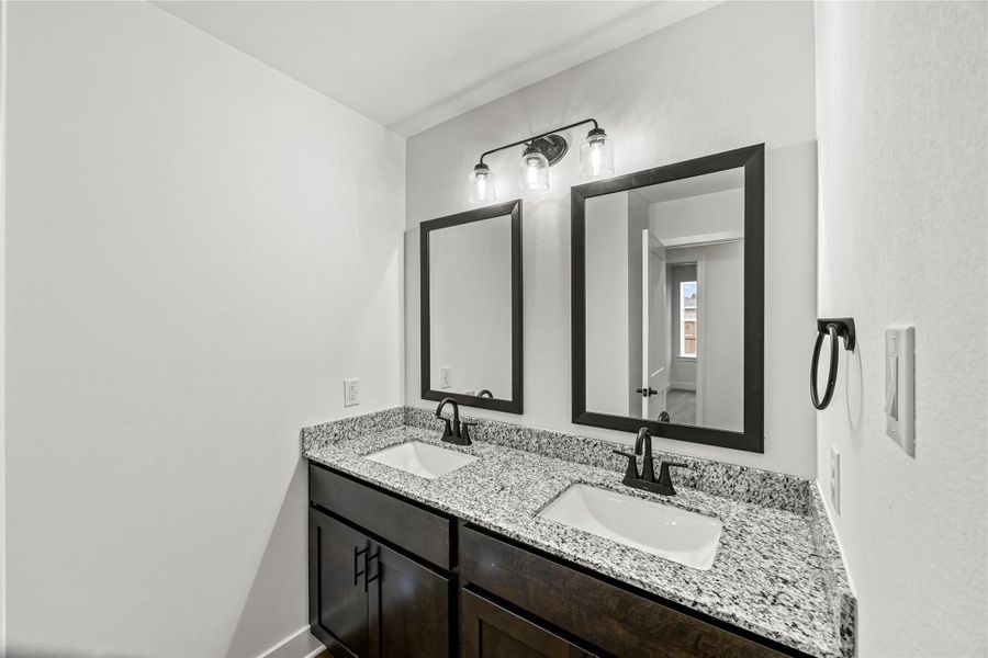 Furnished interior view inside a new home in River Ranch Trails, Dayton (Image 9).