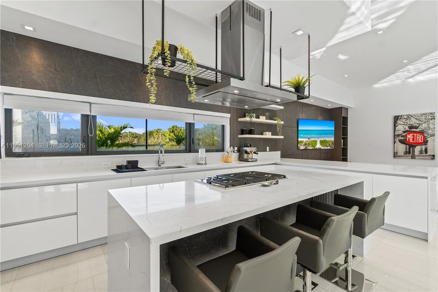 Furnished interior view inside a new home in , Weston (Image 7).