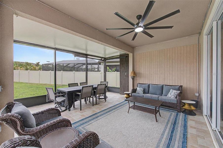 Exterior details and patio area of a home in , San Antonio (Image 3).