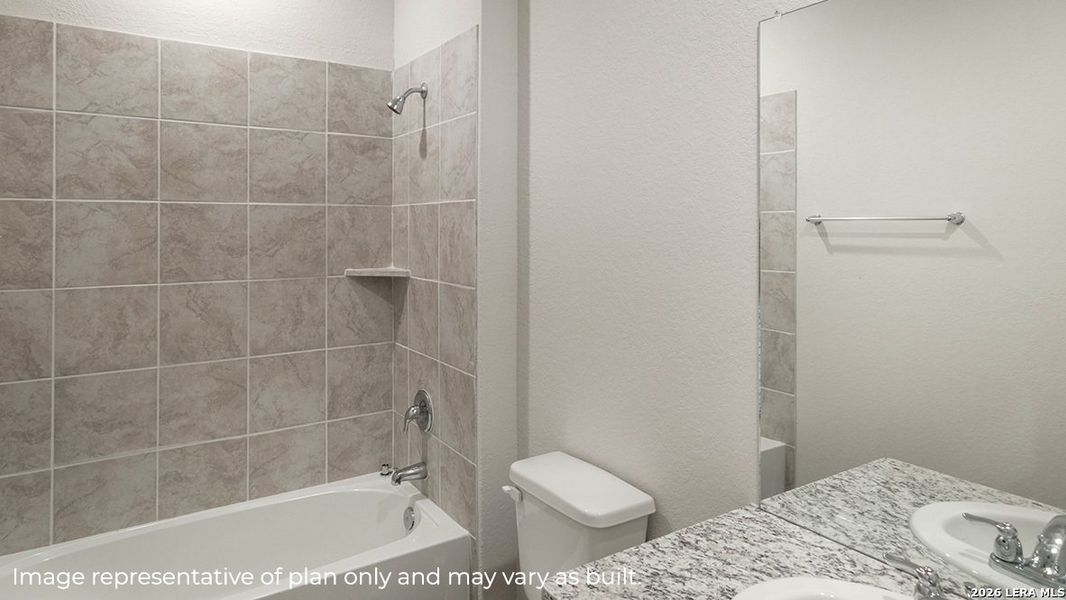 Furnished interior view inside a new home in Seneca Trails, San Antonio (Image 5).