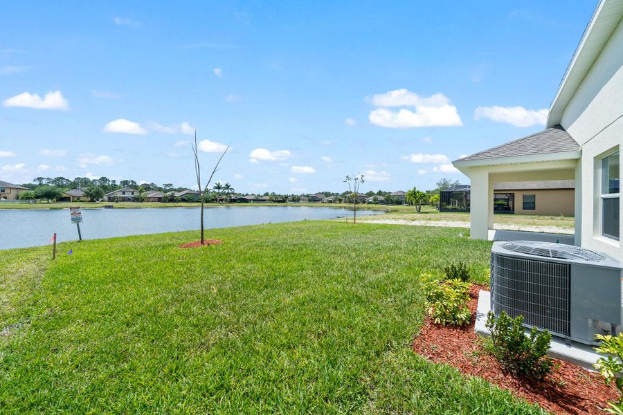 Exterior details and patio area of a home in , Palm Bay (Image 20).