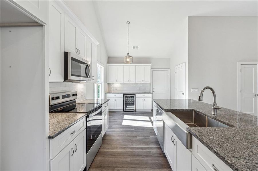 Furnished interior view inside a new home in , Talking Rock (Image 6).