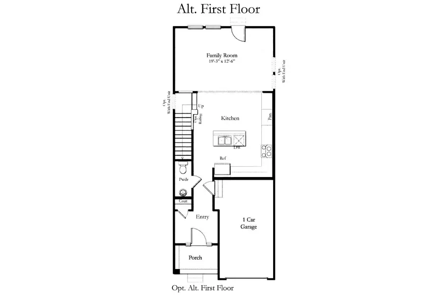 2D floor plan layout of this home in North First Street Townes, Mebane, NC (Image 2). 2D floor plan layout of this home in North First Street Townes, Mebane, NC (Image 2).