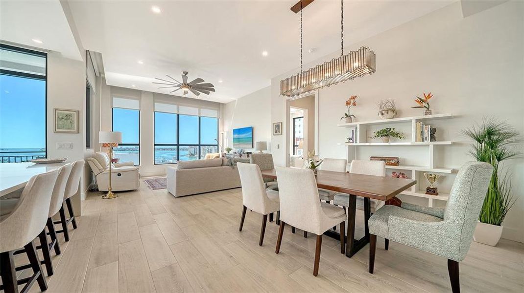 Furnished interior view inside a new home in , Sarasota (Image 28).