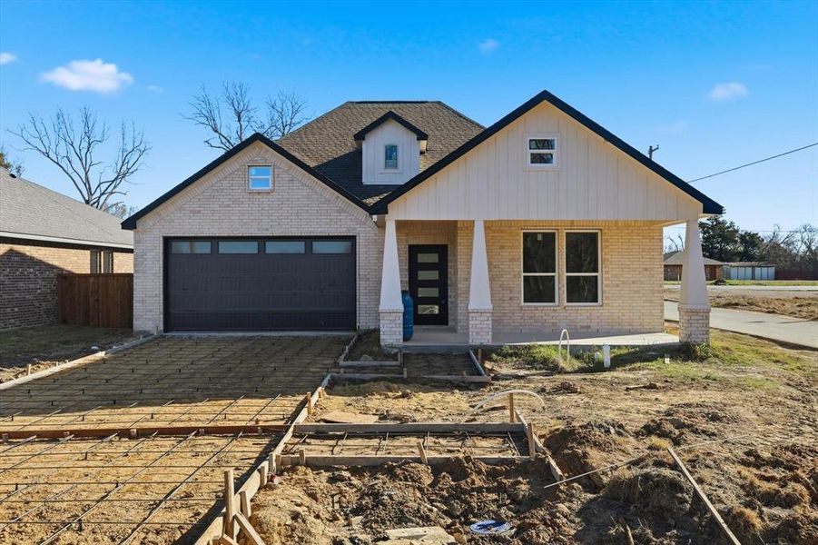 In-progress construction of a new home in , Terrell, TX (Image 23).