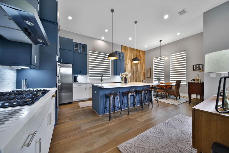 Furnished interior view inside a new home in , Houston (Image 35). Furnished interior view inside a new home in , Houston (Image 35).