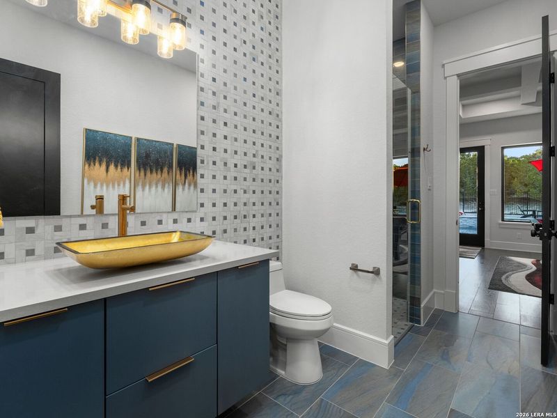 Furnished interior view inside a new home in , Canyon Lake (Image 34).