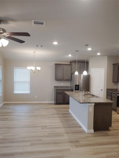 Furnished interior view inside a new home in , Bryan (Image 10).