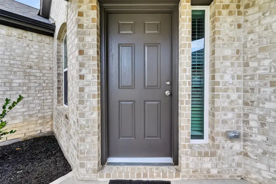 Exterior details and patio area of a home in Cypress Green, Hockley (Image 3).