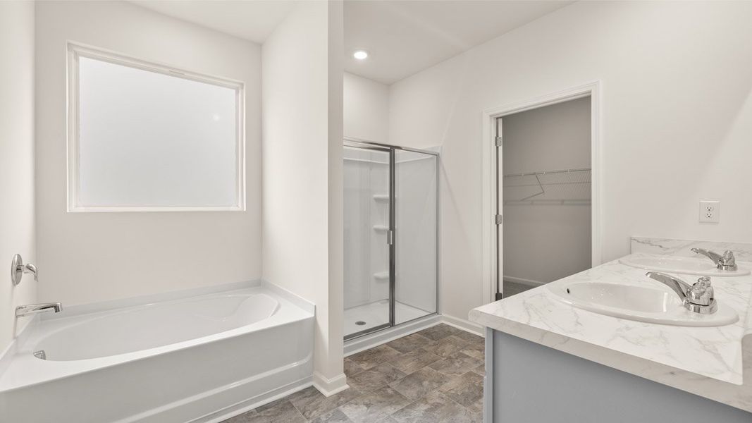 Furnished interior view inside a new home in Bridle Creek, Locust Grove (Image 10).