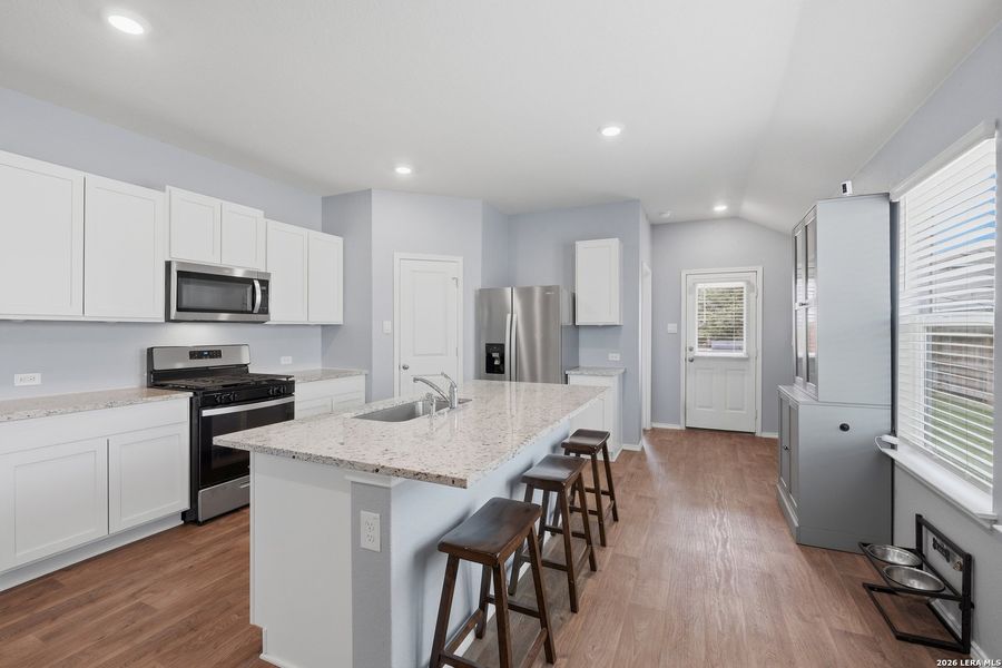 Furnished interior view inside a new home in Preserve at Medina, Von Ormy (Image 19).
