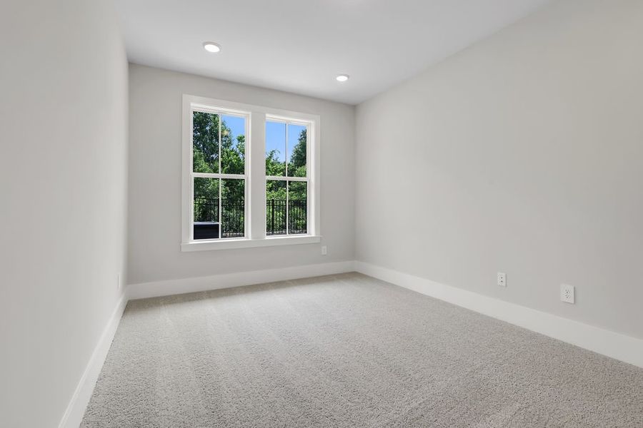 Spacious, unfurnished interior of a new home in Echo Park, Suwanee (Image 30). Spacious, unfurnished interior of a new home in Echo Park, Suwanee (Image 30).