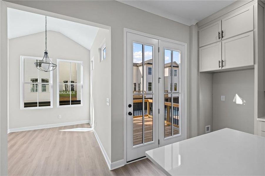 Spacious, unfurnished interior of a new home in The Village at River Green, Canton (Image 25). Spacious, unfurnished interior of a new home in The Village at River Green, Canton (Image 25).