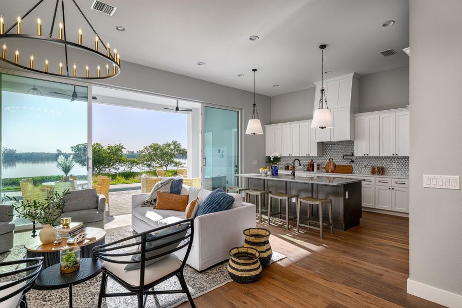 Furnished interior view inside a new home in , Vero Beach (Image 14).
