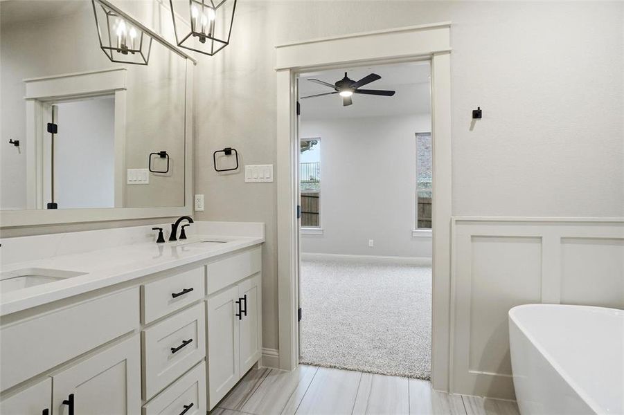 Furnished interior view inside a new home in , Weatherford (Image 11). Furnished interior view inside a new home in , Weatherford (Image 11).