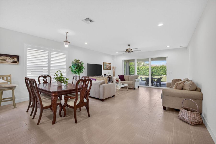 Furnished interior view inside a new home in , Port St. Lucie (Image 31).