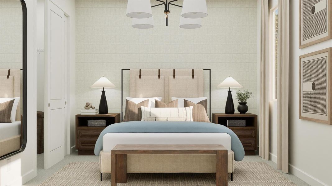 Furnished interior view inside a new home in Lotis Wellington: The Promenade Collection, Wellington (Image 24).