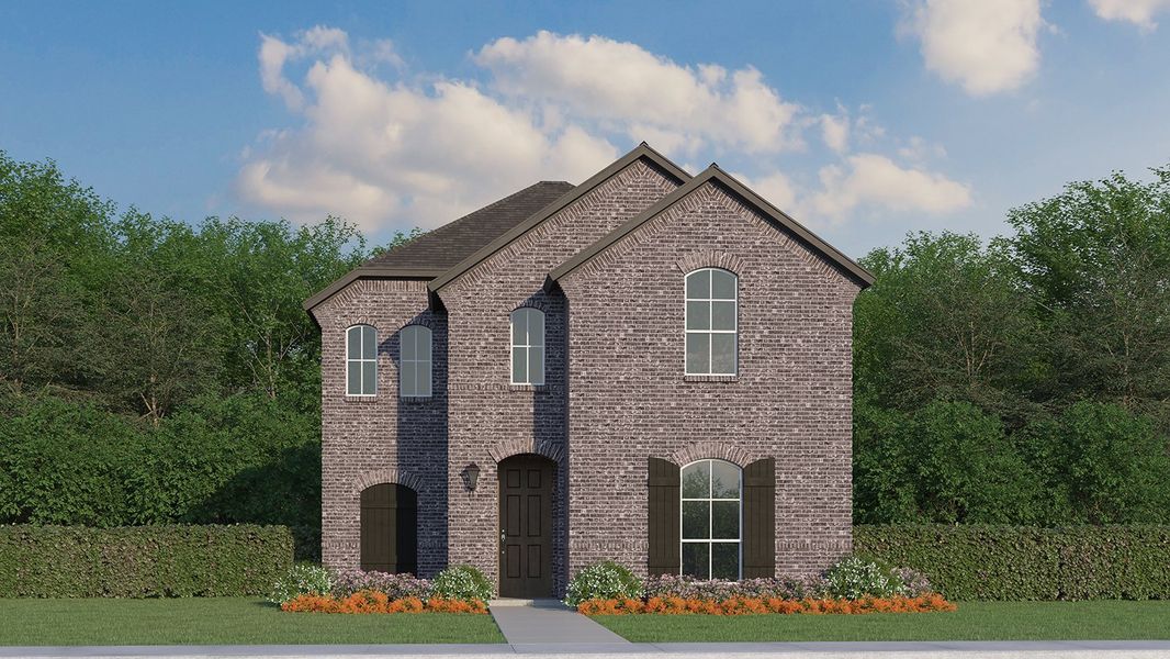 Plan 1461 Elevation A Plan 1461 Elevation A