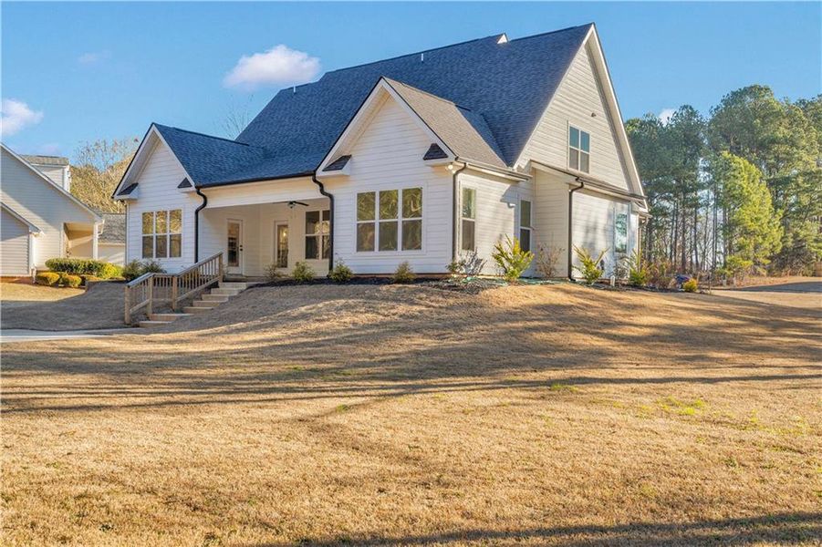 Exterior details and patio area of a home in , McDonough (Image 24).