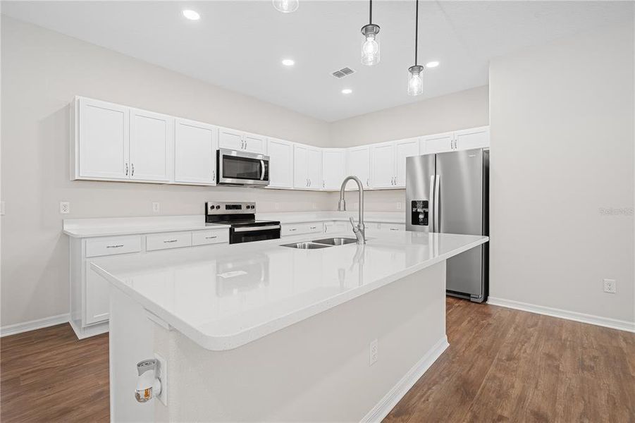 Furnished interior view inside a new home in , Citrus Springs (Image 27).