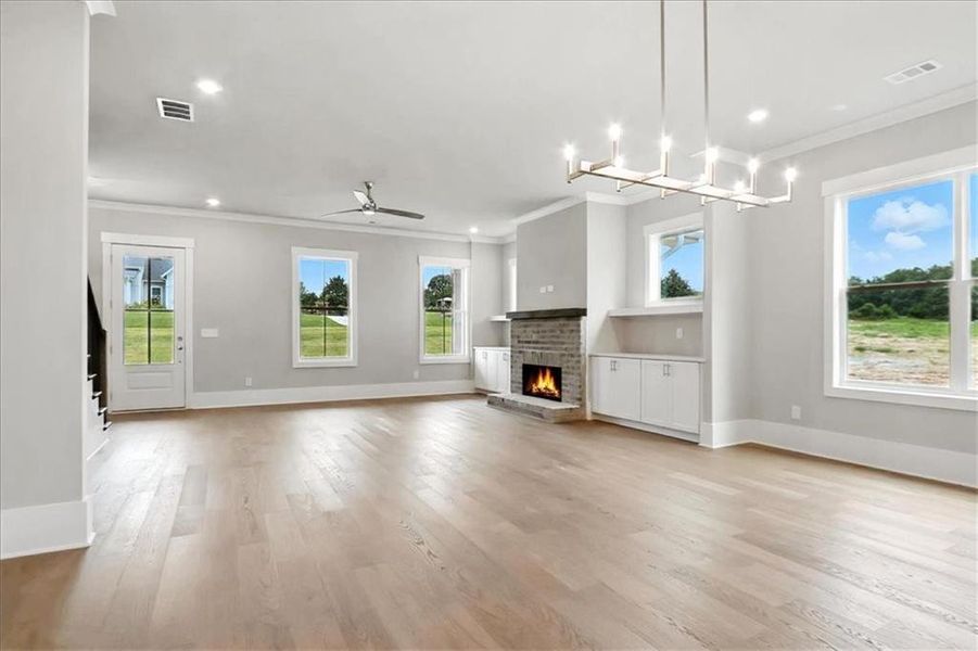 Spacious, unfurnished interior of a new home in Old Town Estates, Monroe (Image 41).