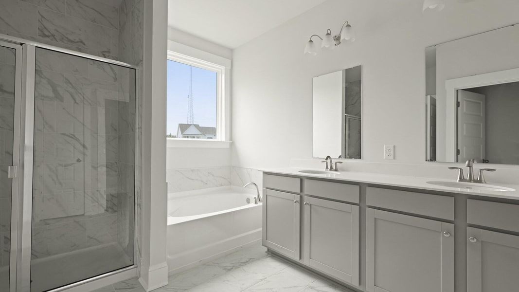 Furnished interior view inside a new home in Berkeley Bay, Ridgeville (Image 4).