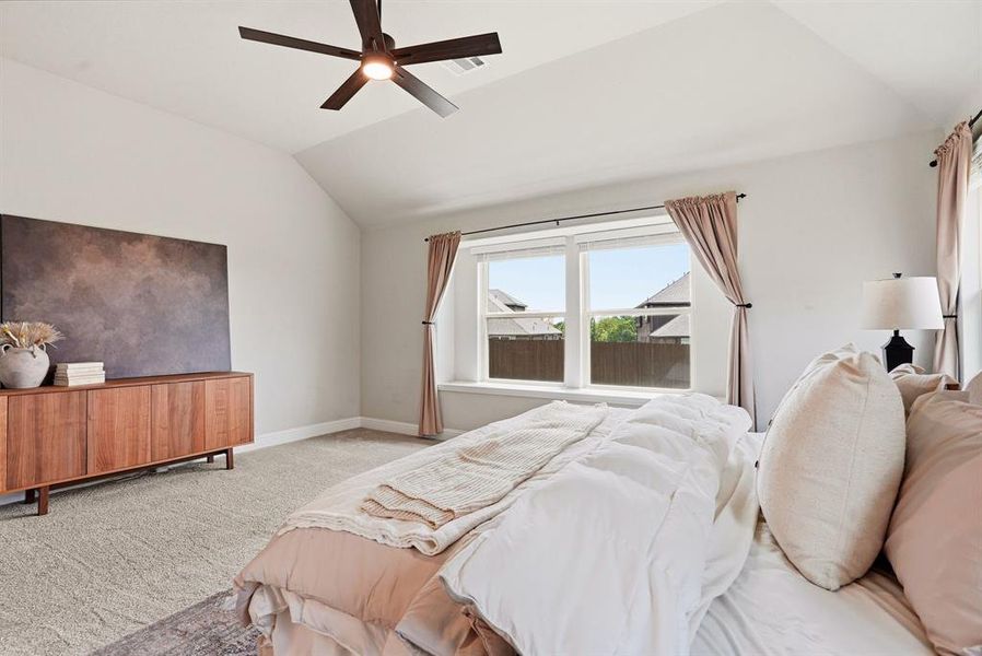 Furnished interior view inside a new home in Hayes Crossing, Midlothian (Image 19).