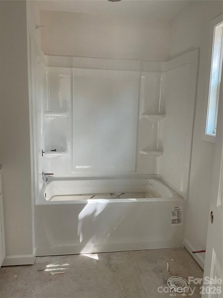 Primary Bath Tub/Shower Combo