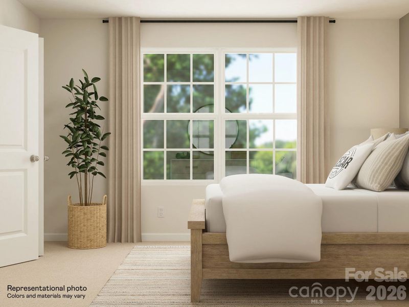 Furnished interior view inside a new home in Shannon Woods, Maiden (Image 12).